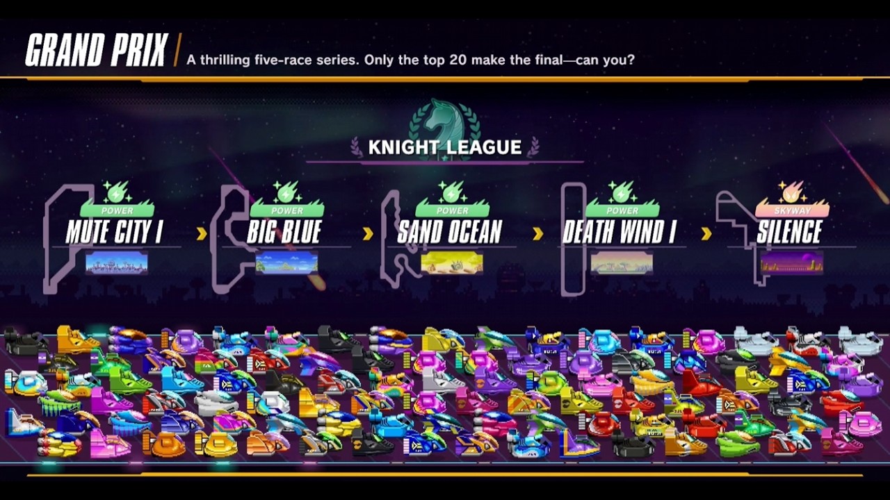 F-Zero 99 - Meteor Event on Knight League with Wild Goose