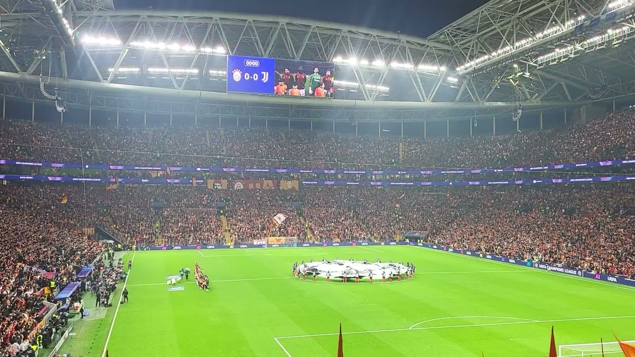 Galatasaray  - Juventus Şampiyonşar Ligi Seramoni  #championsleague #Galatasaray #juve #İstanbul 