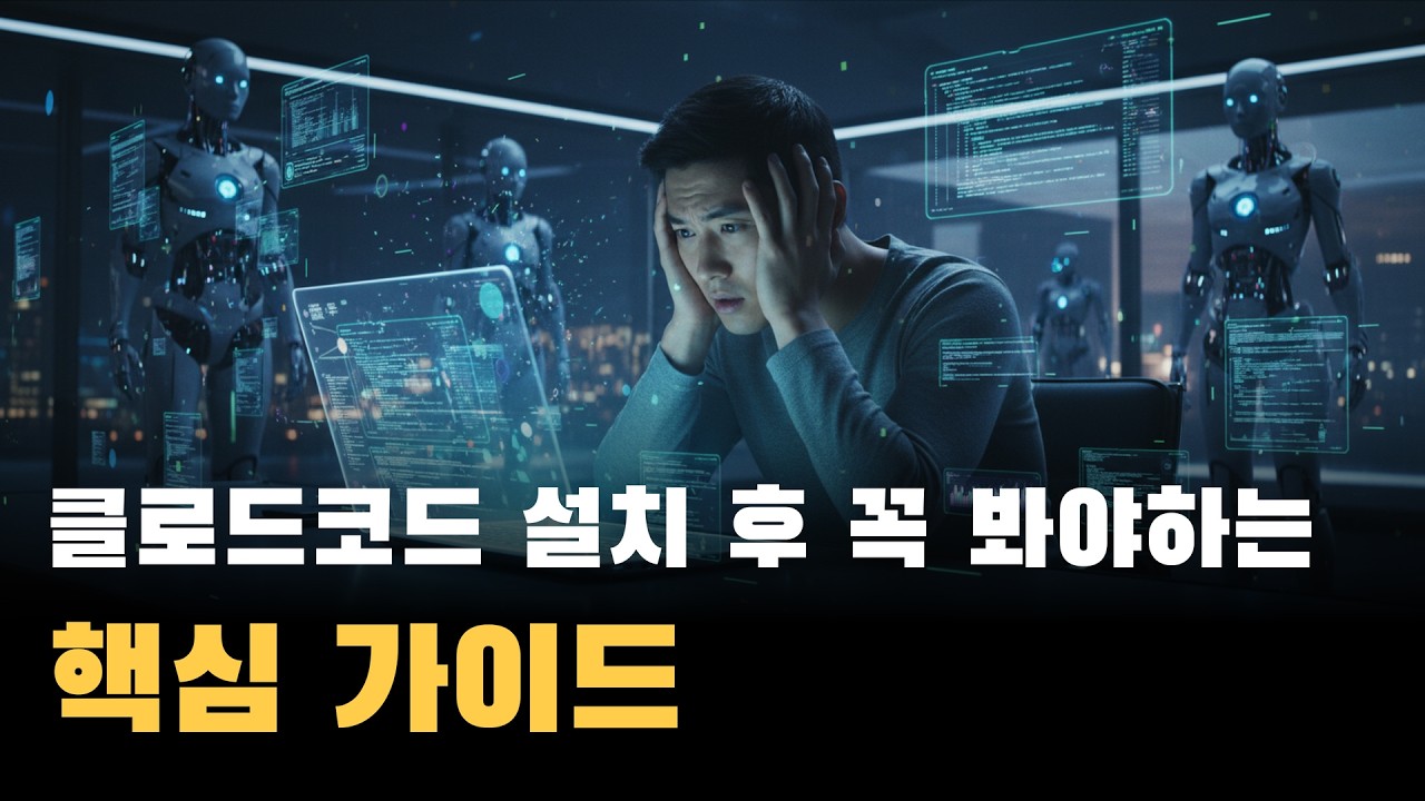 클로드 코드 설치 후 꼭 봐야하는 핵심 가이드 + PDF 증정