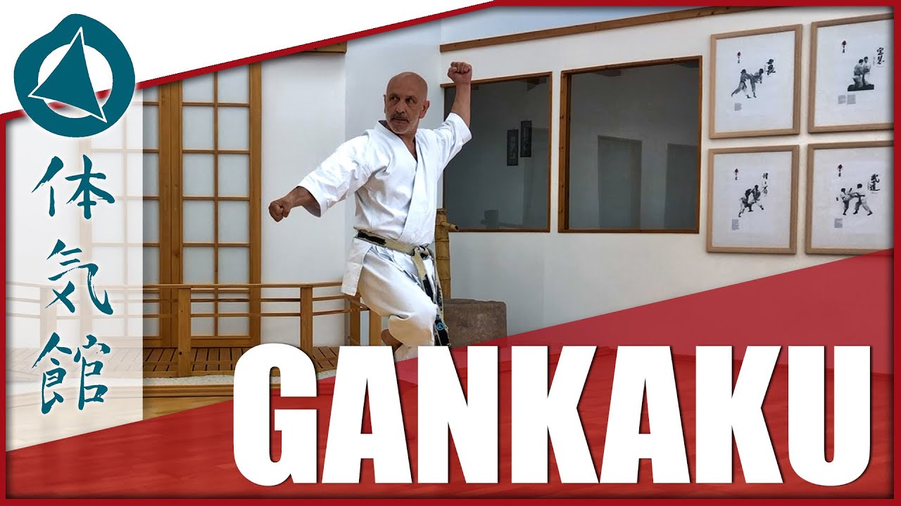 HOW TO: GANKAKU &ndash; SLOW & FAST | Shōtōkan Karate Kata by Fiore Tartaglia