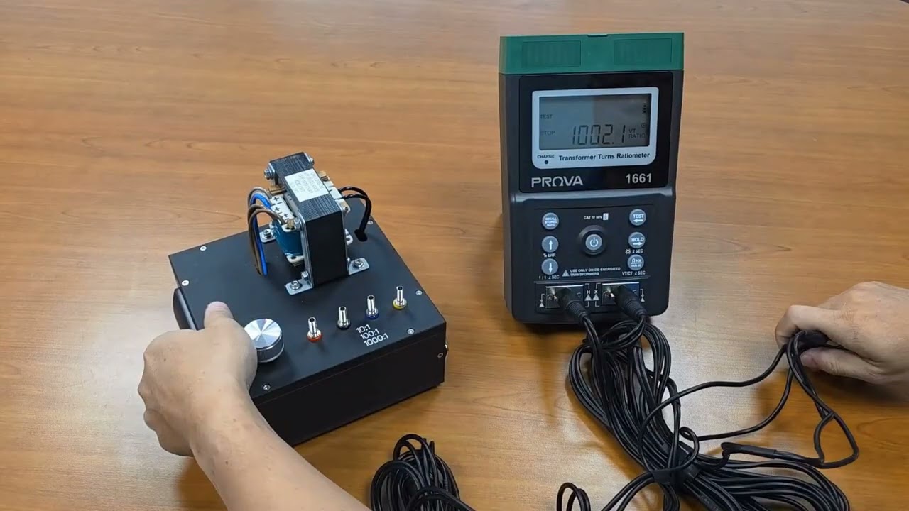 PROVA 1661 Transformer Turns Ratiometer 變壓器匝數比測試儀