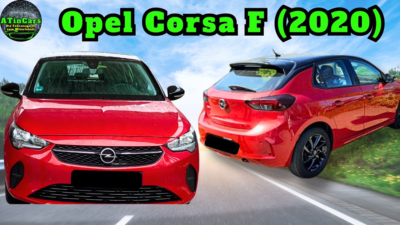 OPEL CORSA F (2020) Motor- & Auspuffsound!