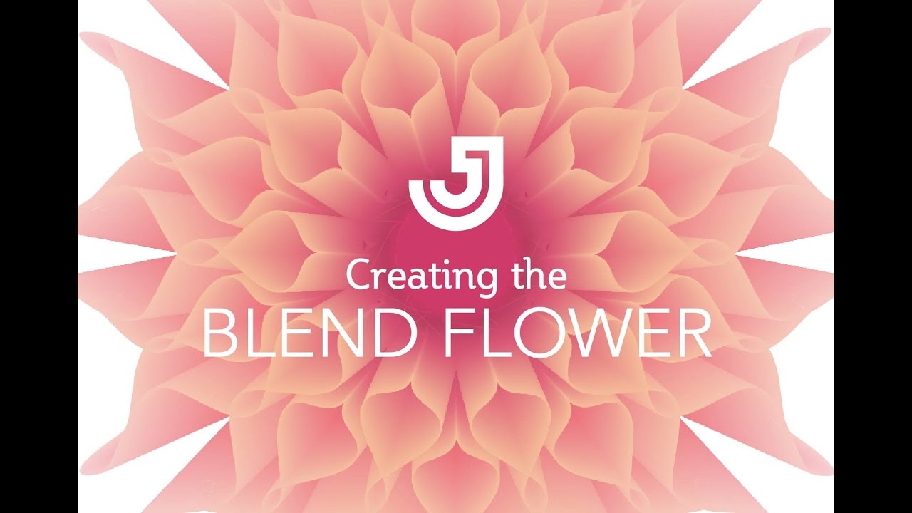 Blend Flower Illustrator Tutorial