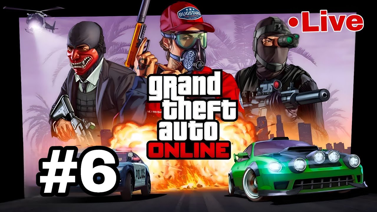 Grand Theft Auto Online  With  Voice Over  Day6 |#tilugaming100 #gtaonline #gaming