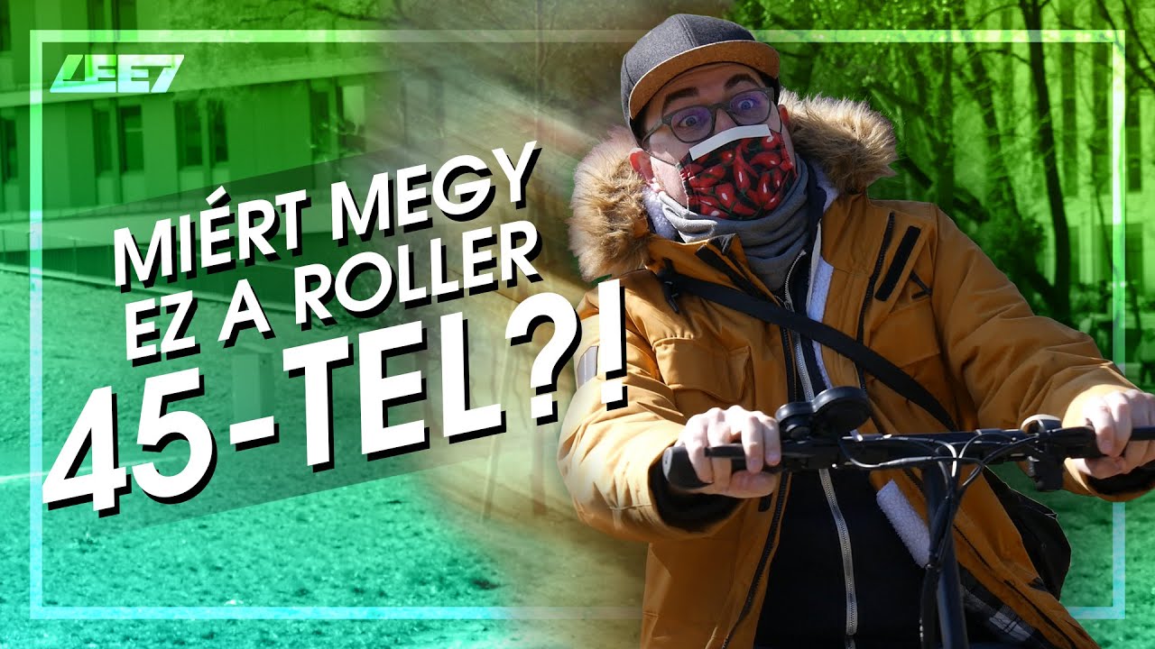 Elektromos roller, ami igazából majdnem robogó