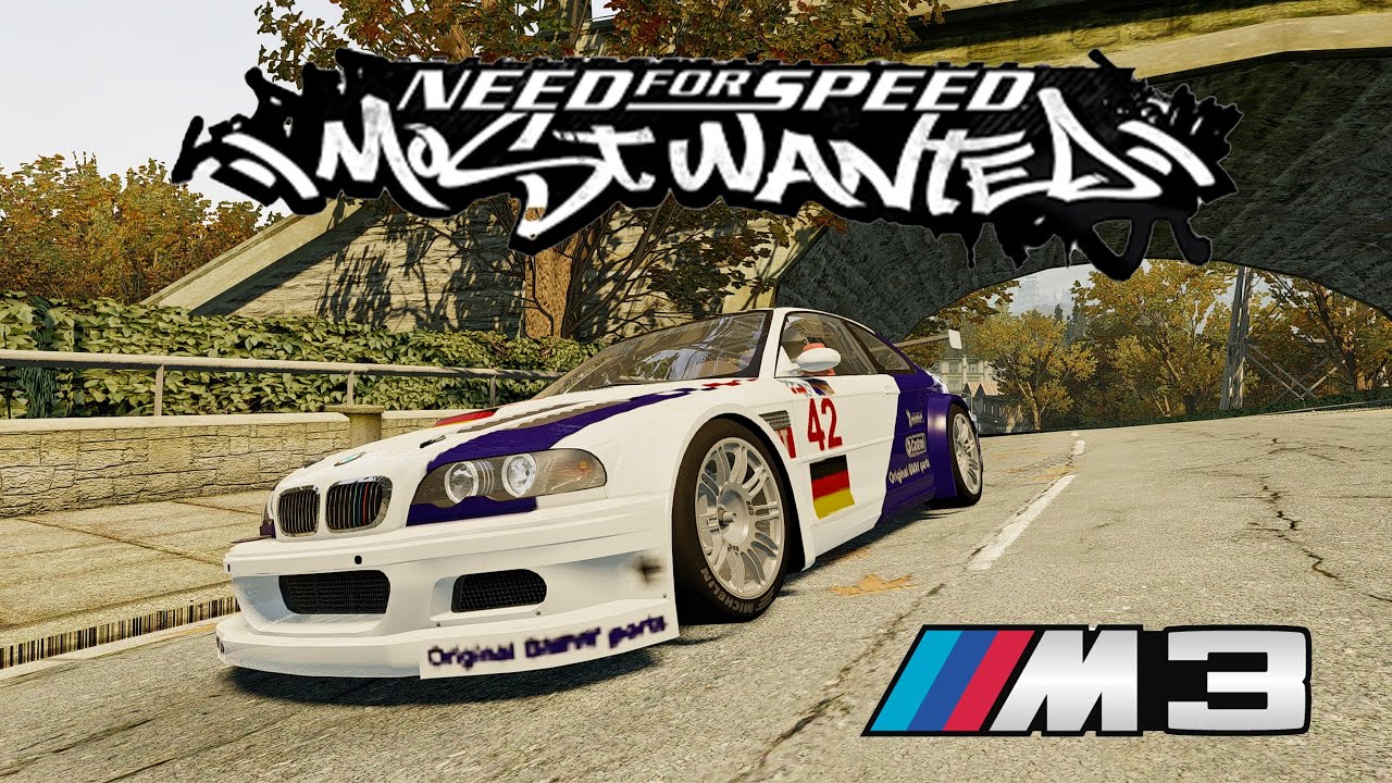 NFS Most Wanted - Schnitzer BMW M3 GTR ALMS