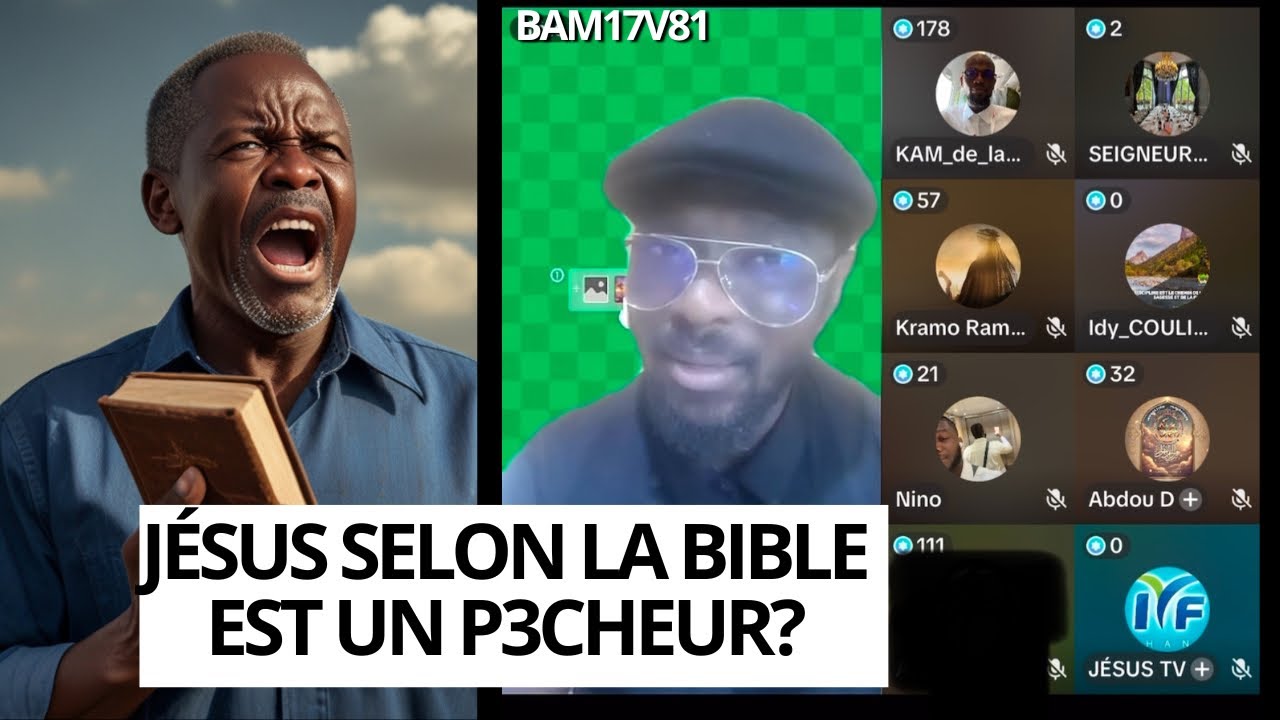 Jésus est un P3cheur selon la Bible? Débat entre Bnyslam et The King - débat interreligieux