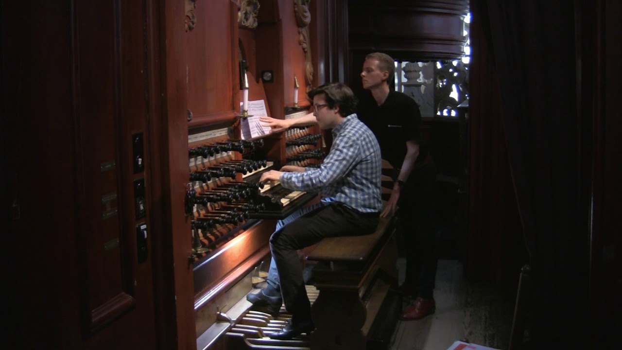 J.S. Bach - Fugue in g minor BWV542/2 - Víctor Baena - Grote kerk Haarlem