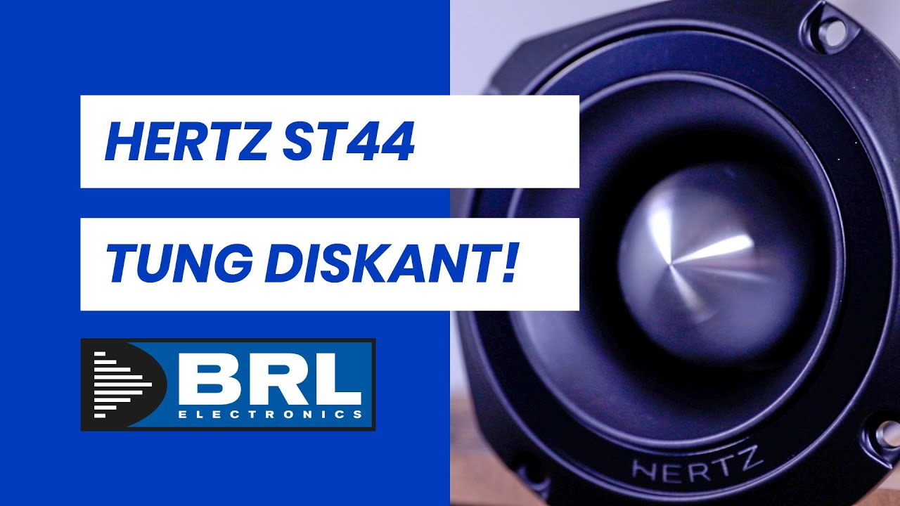 BRL Unboxing: Kaxig diskant från Hertz!