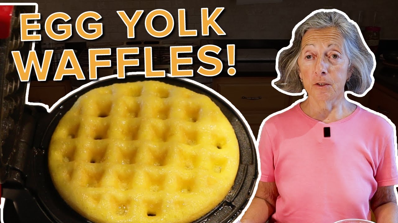 How to Make Egg Yolk Waffles!