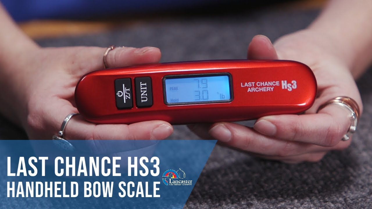Last Chance HS3 Handheld Bow Scale | LancasterArchery.com
