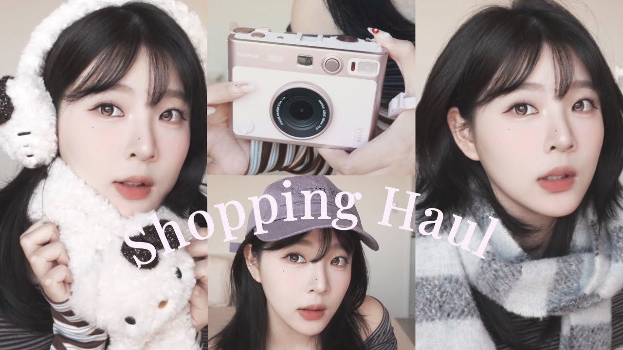 購物日記📔爆買秋冬配件!!(acne studios,Chanel,Matin Kim,UGG,miumiu,MLB)