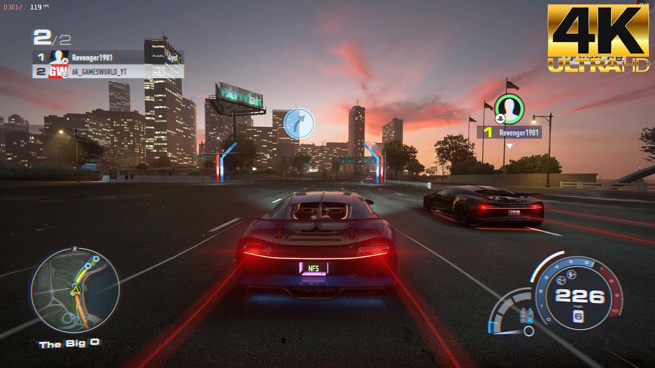 Need for Speed Unbound ➤ Bugatti Chiron Sport (2019) Multiplayer Gameplay 4K60FPS (PC UHD)