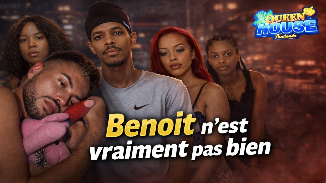 Queen House : Benoit n'est vraiment pas bien 😥​ Alexia et Marie sont énervées 😱😡​