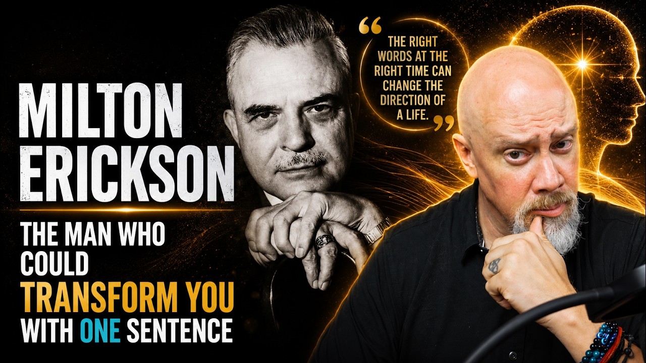 Milton Erickson - The Man Who Could Transform You In One Sentence