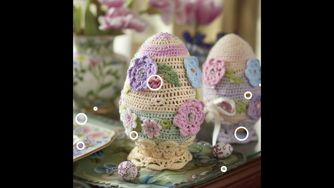 ☀️Easter Crochet Inspiration: AI-Generated Table Decor and Crochet Egg Ideas ☀️