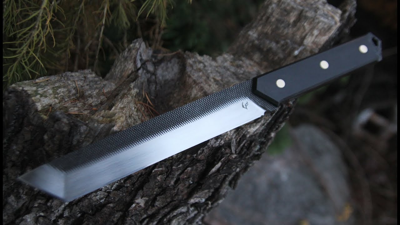 Making a Knife from an Old File