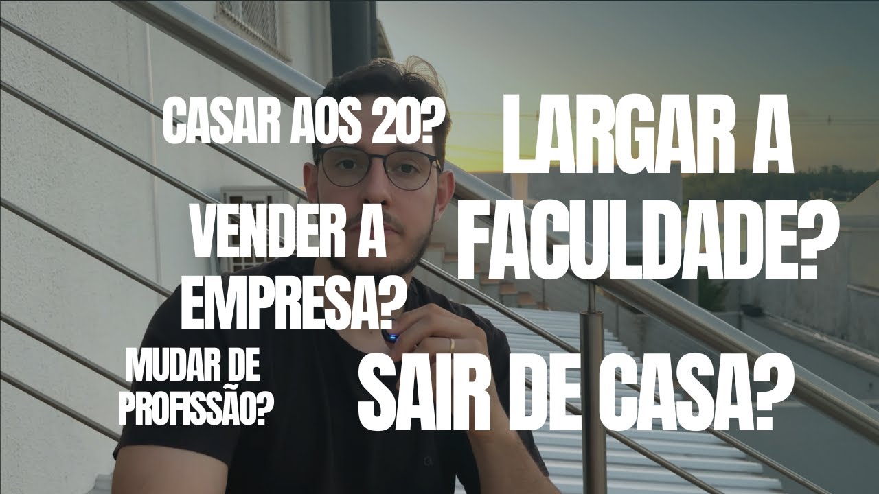 As 5 decisões que mudaram tudo (e ninguém tomou por mim)