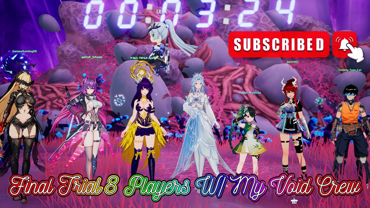💜[4/1/2026] Day 7 Tower Of Fantasy Final Trial Hard Mode W/ Our Void Crew || PS5 4K Version💜