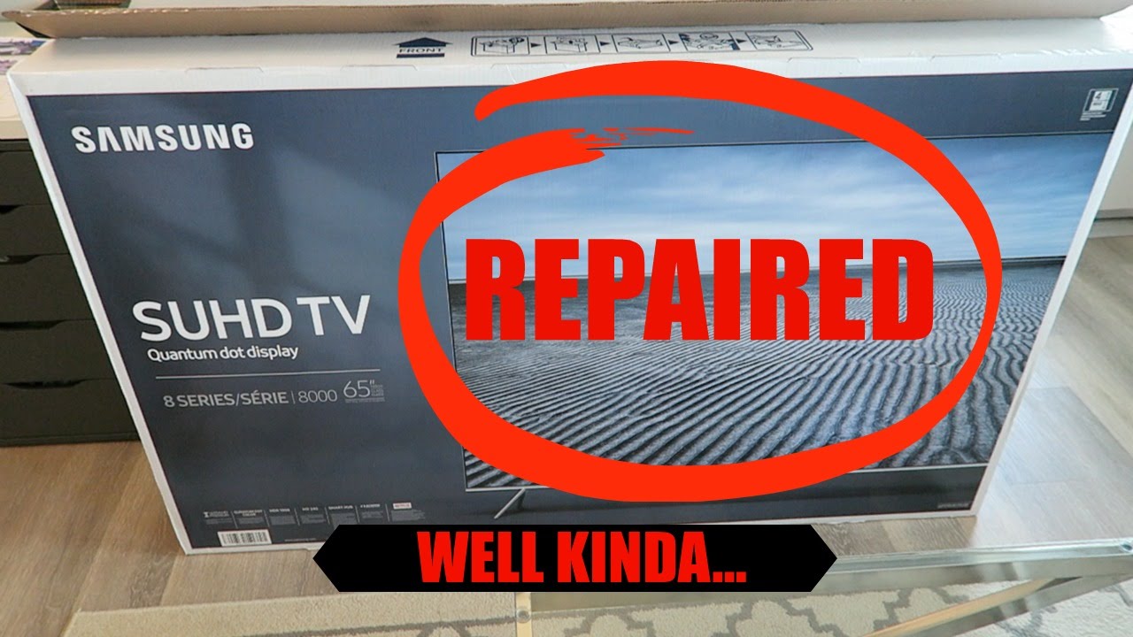 REPAIR UPDATE : 2016 SAMSUNG SUHD 65