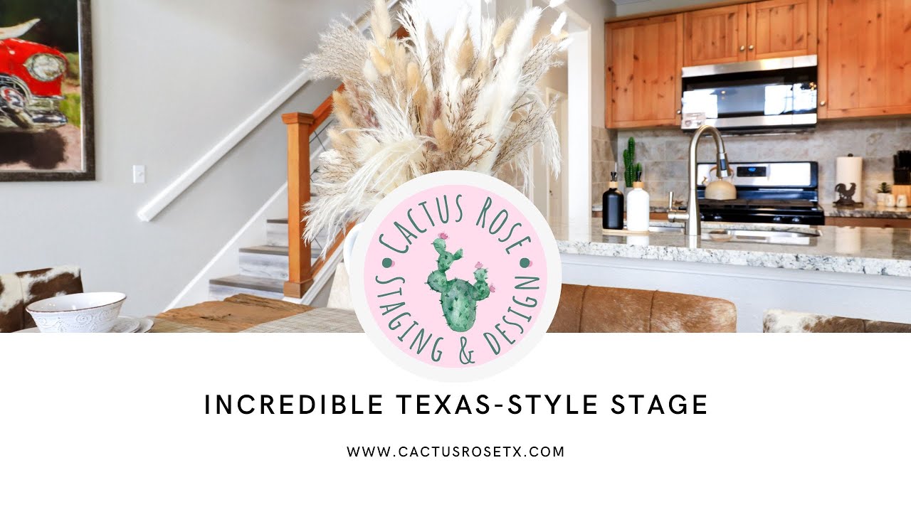 INCREDIBLE Vacation Rental Staging - Texas Style