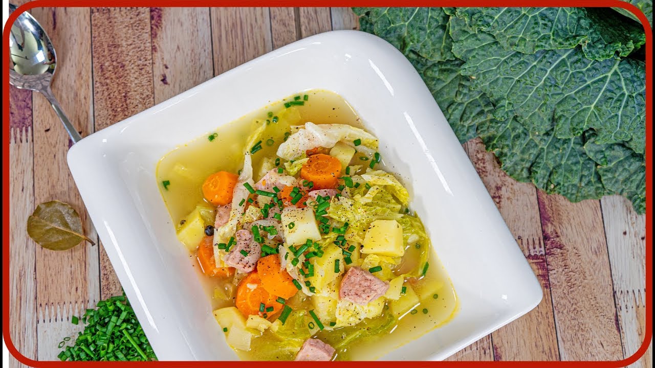 Omas Eintopf | mit Wirsing und Kasseler | schnell gekocht und lecker