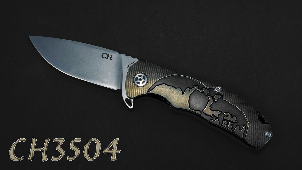 Крутой китайский нож от CH - CH3504 S35VN. Качество, дизайн, функционал.