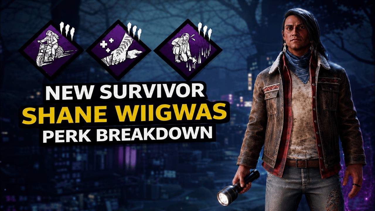 *NEW SURVIVOR* SHANE WIIGWAS! (PERK BREAKDOWNS,SYNERGIES, AND MORE)