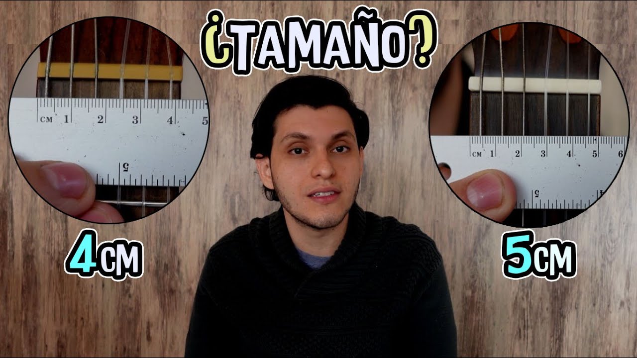 ¿Qué guitarra elegir para tocar mejor? - ¿El tamaño importa? - Diapasón pequeño vs grande (Mástil)