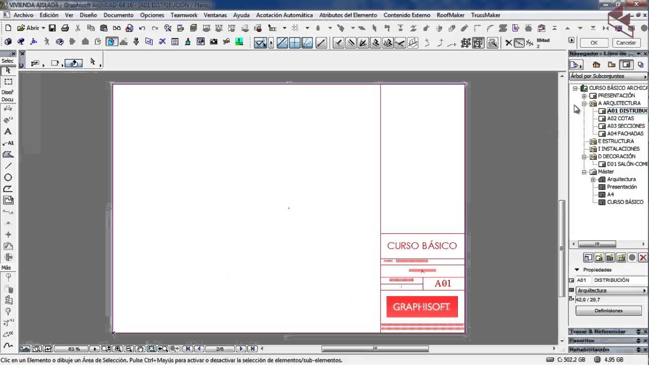 BIMforma. ArchiCAD 36 - Libro de Planos