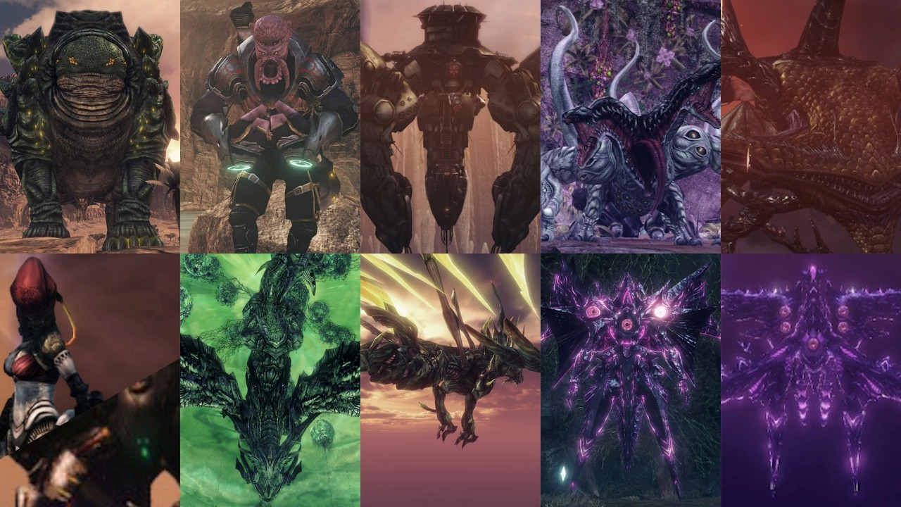 ALL SUPERBOSSES - Xenoblade Chronicles X: Definitive Edition [SUPERBOSS]