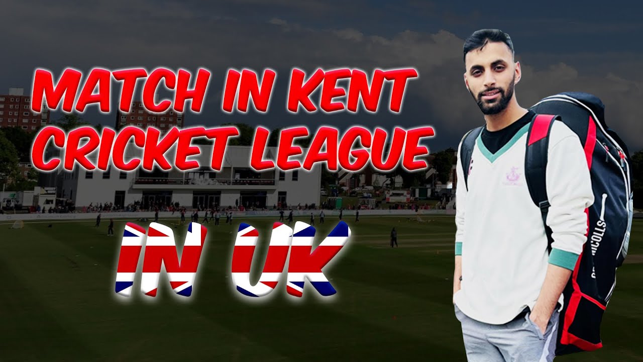 Aj Tha mera Kent Championship League cricket Game  in uk 🇬🇧🇬🇧  | Student Vlog