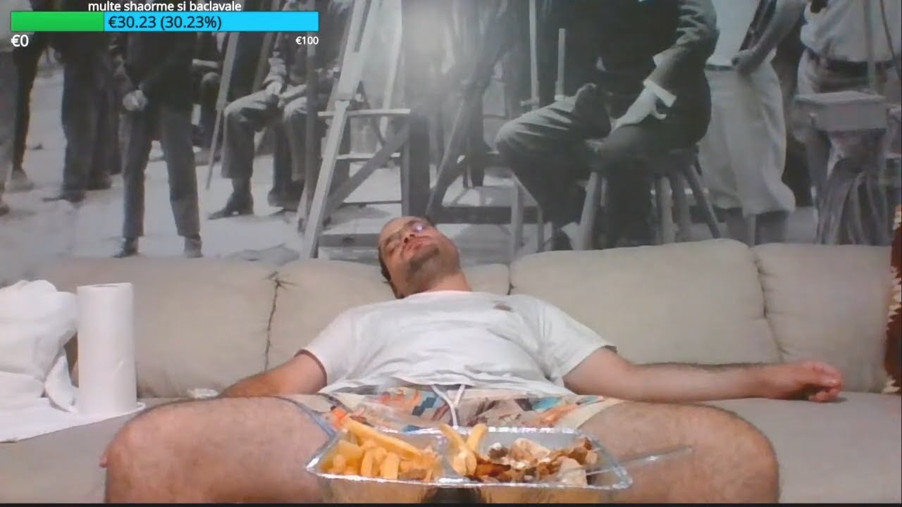 Shaorma de la Dristor cu Cola si Apa [Imi Place Sa Mananc Live]