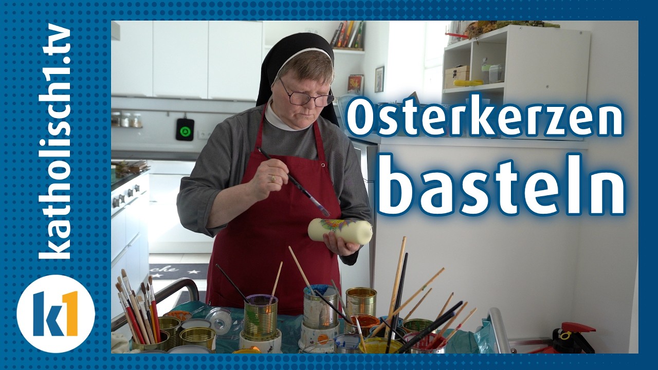 Osterkerzen gestalten