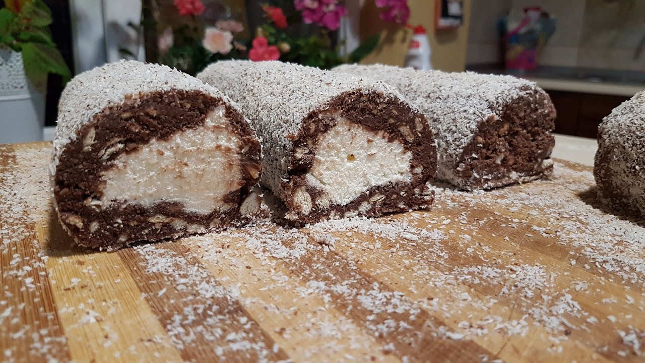 Salam de Biscuiți Umplut cu Crema de Vanilie Deosebit de Gustos de la Bunica 🍁