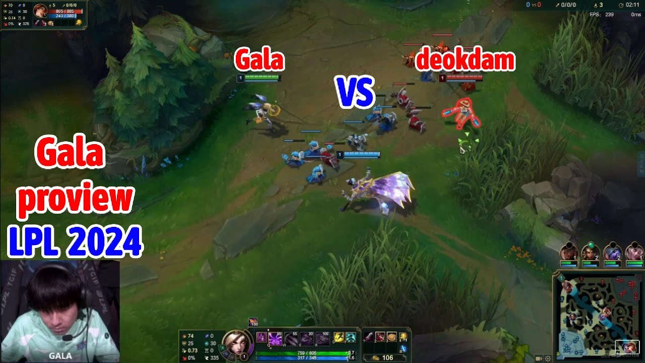 Gala proview 2024/07/21 kaisa ezreal LPL summer | LNG Gala 第一视角