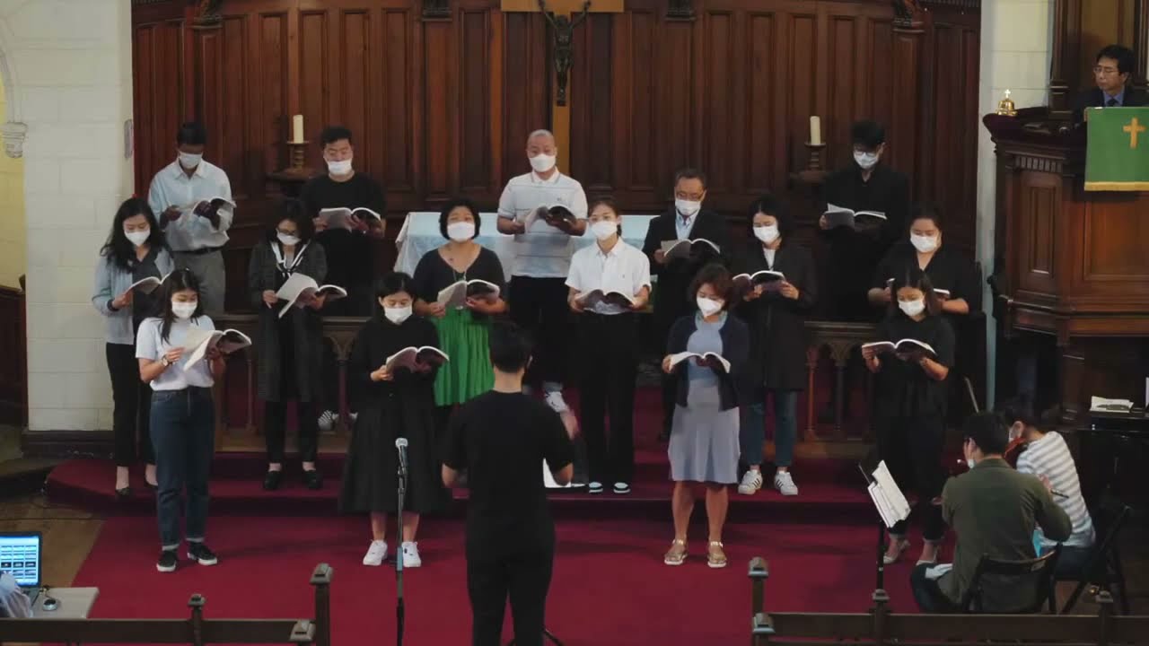 파리장로교회 2021년 9월 19일 찬양  주 믿으라