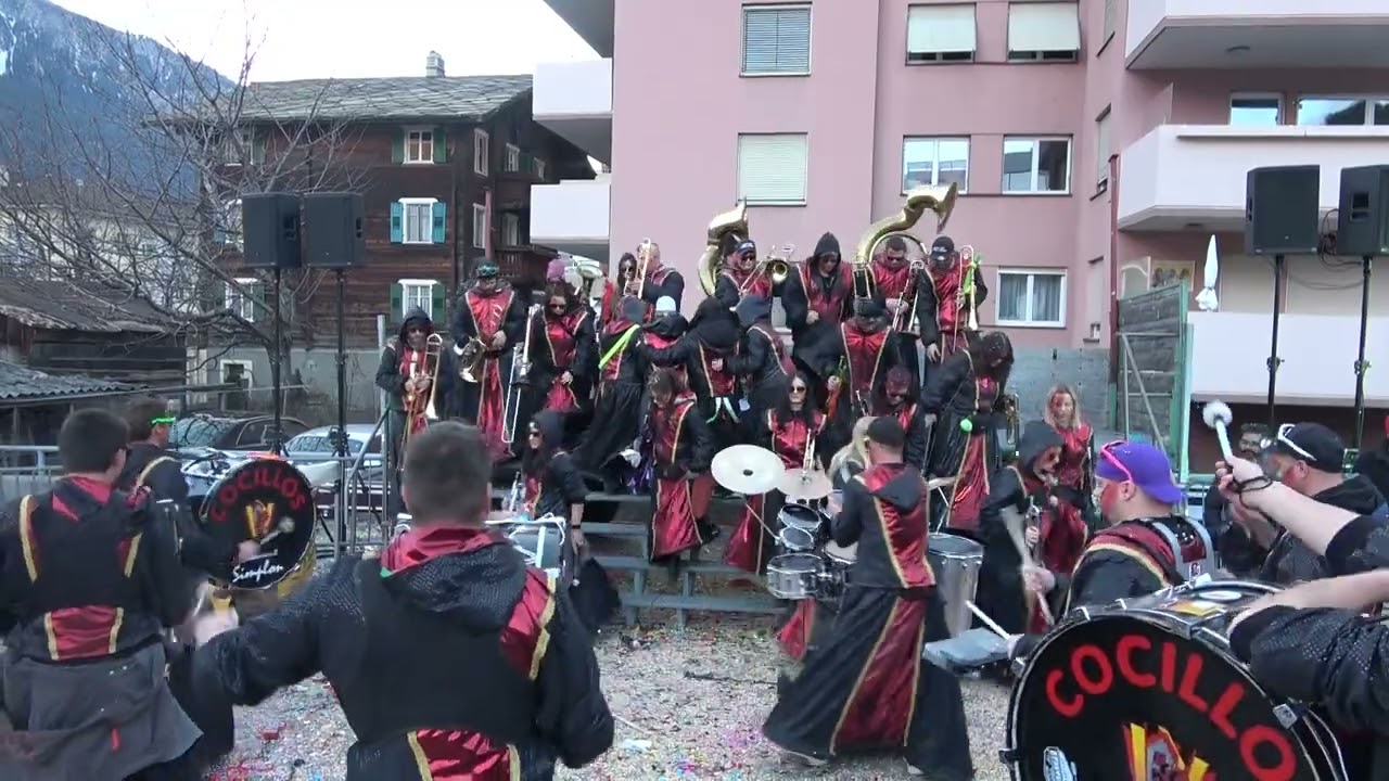 Cocillos Natersch @ Oberwalliser Guggäträffo in Natersch (27.02.2022)