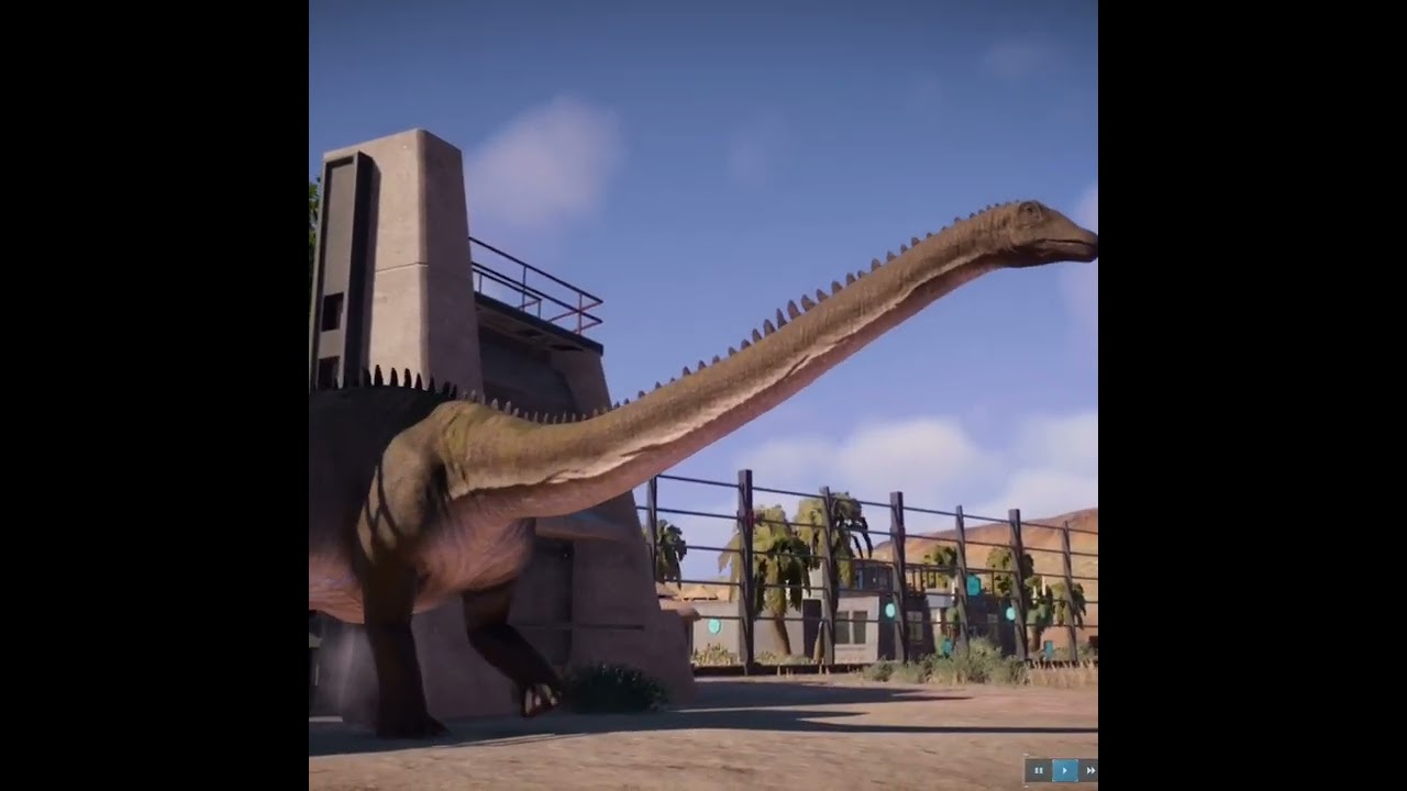 Diplodocus Release. #gaming #shorts #jurassicworld #jurassicworlddominion #playstation #dinosaurs