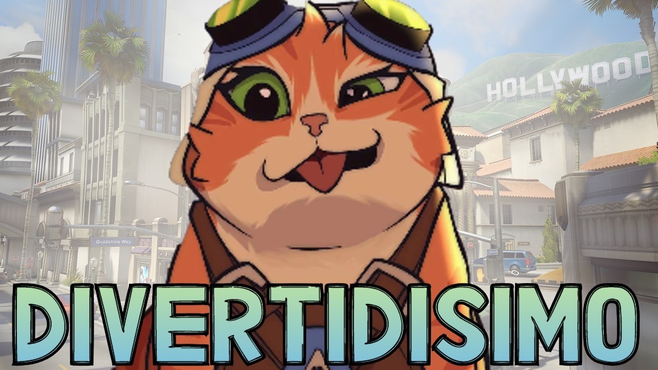 El personaje mas divertido en años! I Jetpack Cat Gameplay I Overwatch en español I Simplicio92