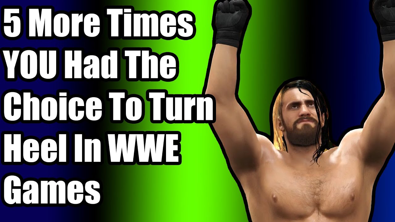 5 случаев, когда у вас был выбор стать хилом в играх WWE