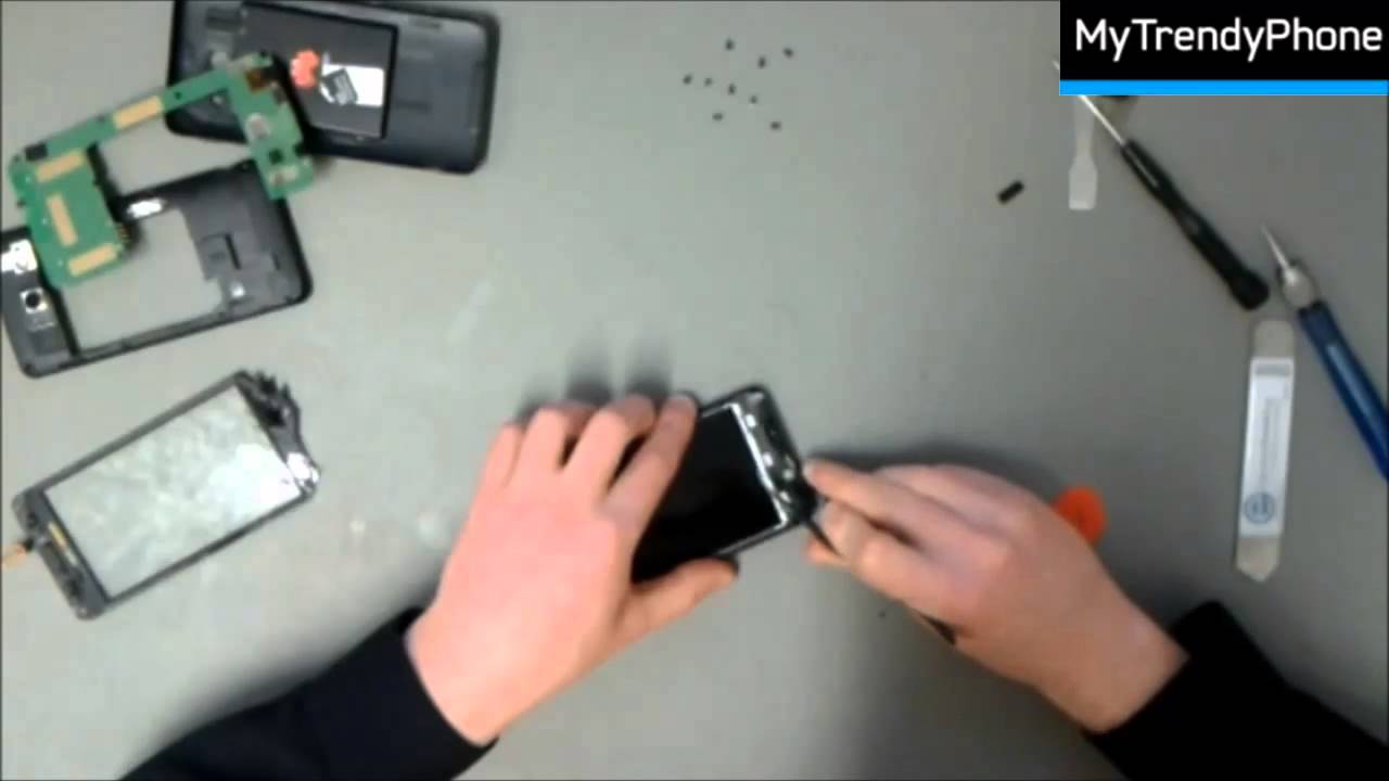 Reparación de la pantalla de cristal y táctil del Huawei Ascend G510