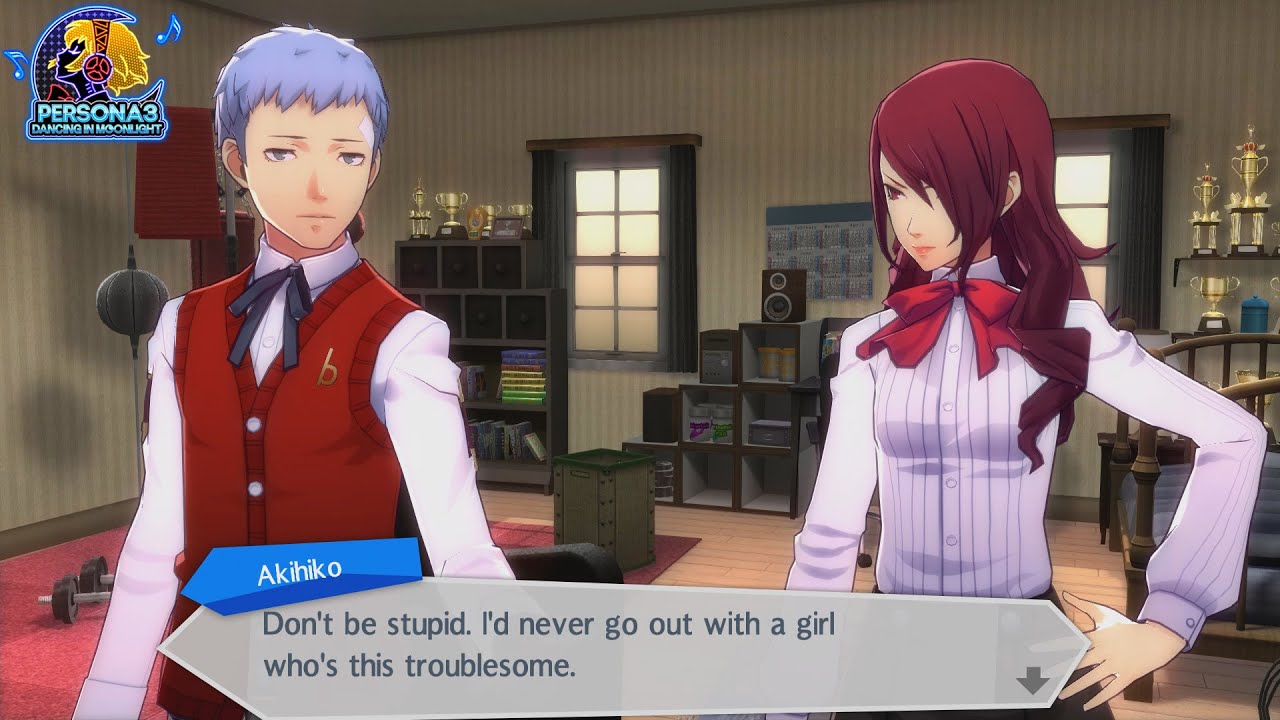 Akihiko Sanada (Emperor) Social Events 1-8 | Persona 3: Dancing in Moonlight