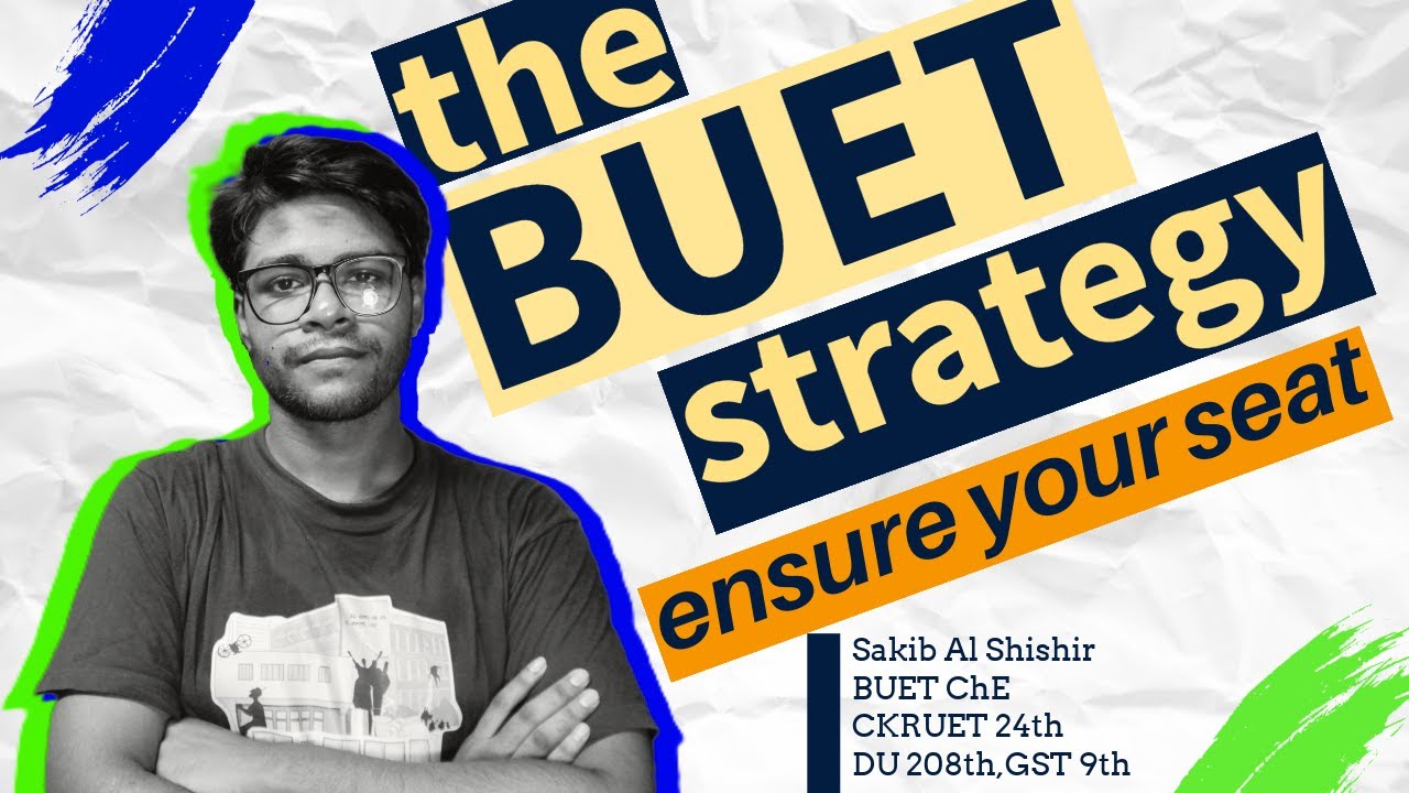 BUET Admission Test EXAM HALL STRATEGY and Final Guidelines. Don't make these mistakes.