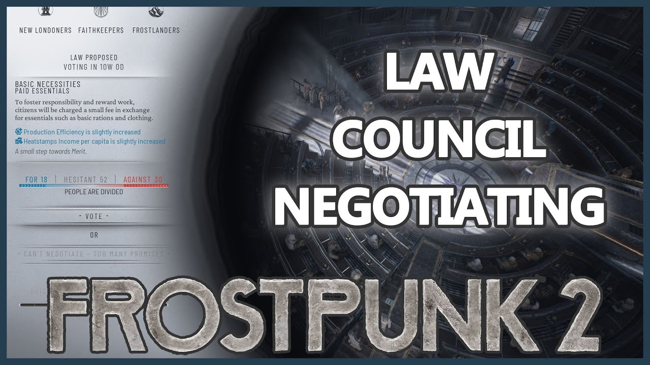 How to efficiently use LAWS - Frostpunk 2 Tips and Tricks