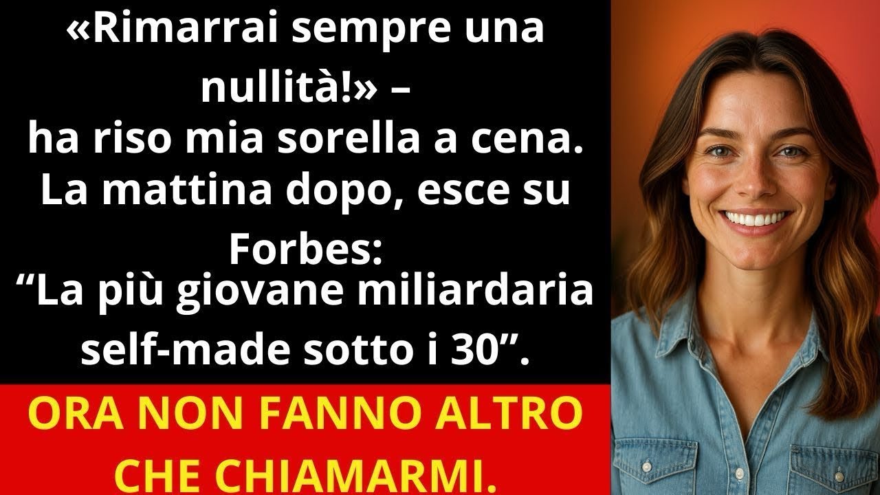 La mia famiglia diceva che non ce l’avrei mai fatta… poi hanno letto il mio nome su Forbes