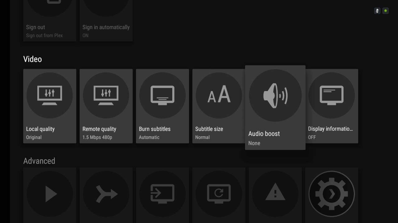 Nvidia Shield Android TV OTA 3.2 / Plex Media Server