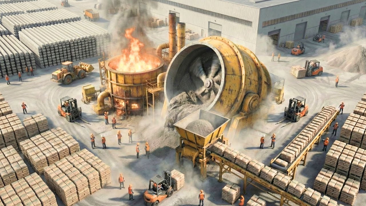 INSIDE THE CONCRETE PLANT &ndash; HOW CEMENT BECOMES HEAVY-DUTY CONCRETE PILES (FULL PROCESS)