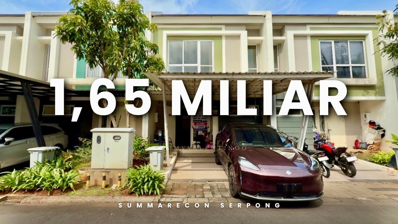 (SECONDARY) AGNESI 6x10,5 summarecon serpong Rp 1,65 Miliar