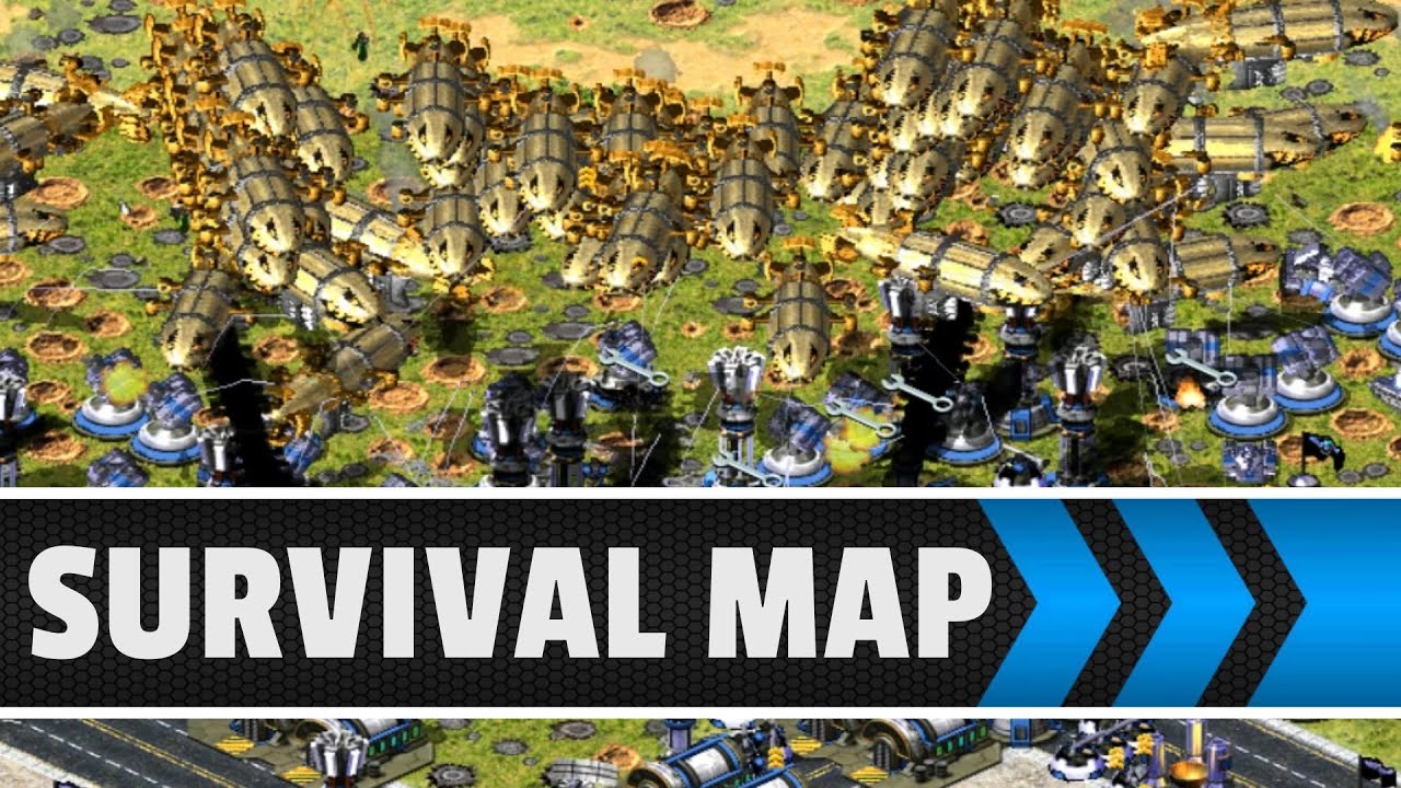 Red Alert 2 | Survival Series - Survive 3.5 Map | (ALLIED)